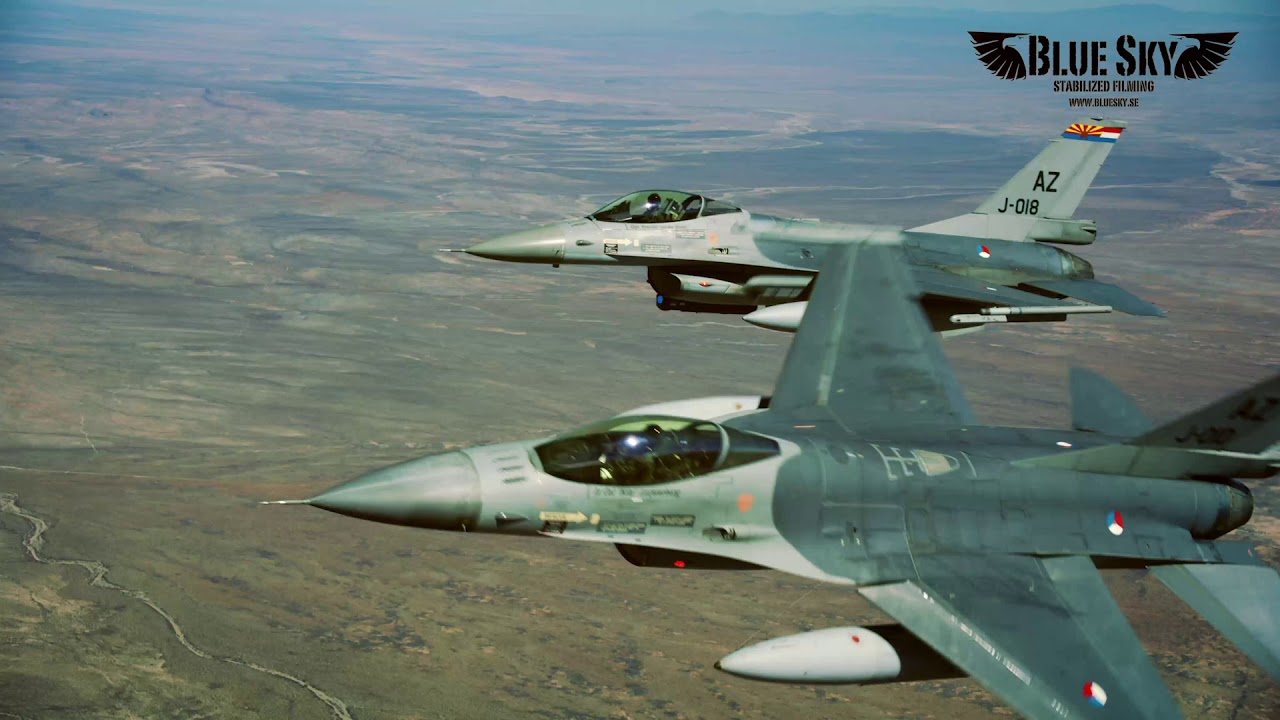 F16 Jet fighter action