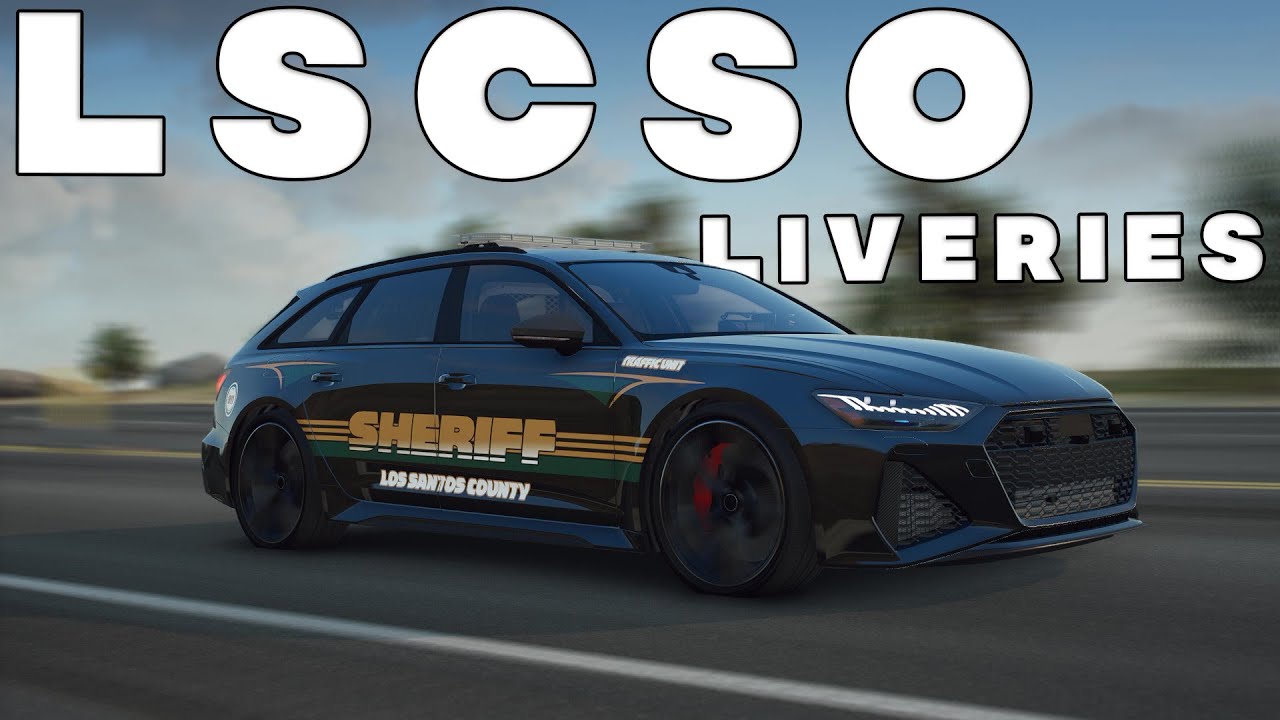 Los Santos County Sheriff's Office Livery Mega Pack | FuTuR Designs | Showcase