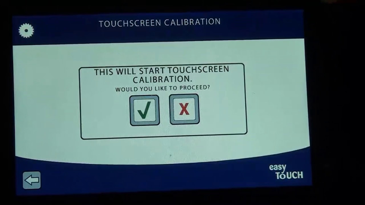 Touch Screen Calibration