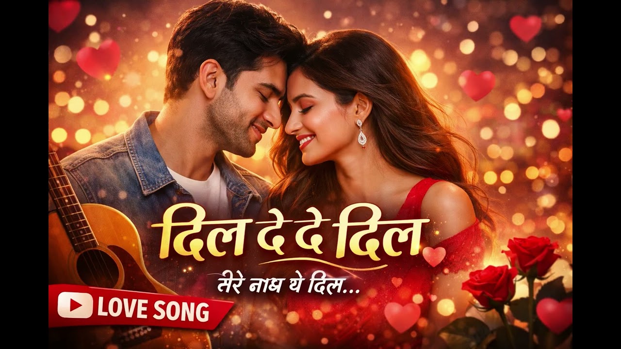 दिल दे दे दिल ❤️ | New Hindi Love Song 2026 | Romantic Bollywood Song 