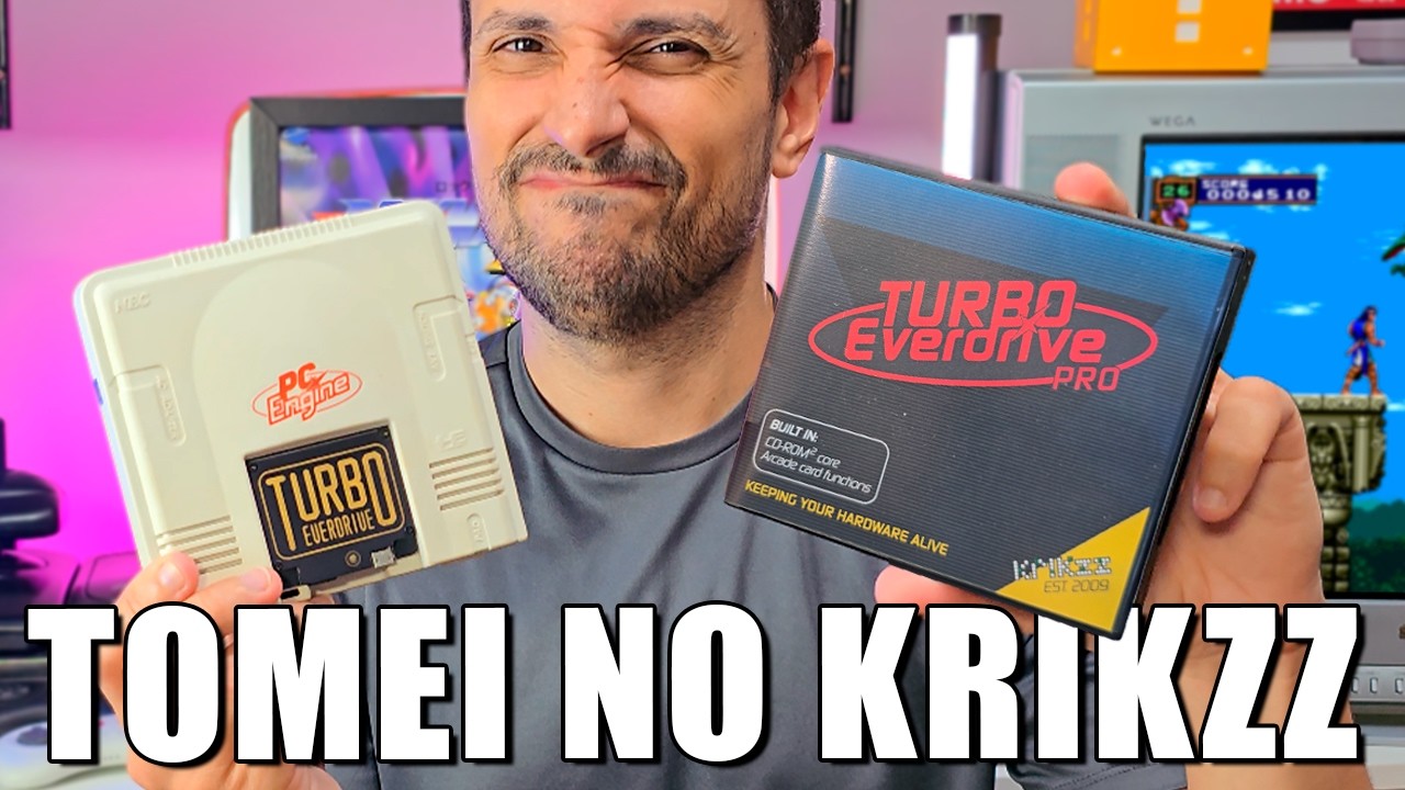 TURBO EVERDRIVE PRO do Krikzz para PC Engine e Turbografx-16: pior compra que já fiz! #pcenginecd