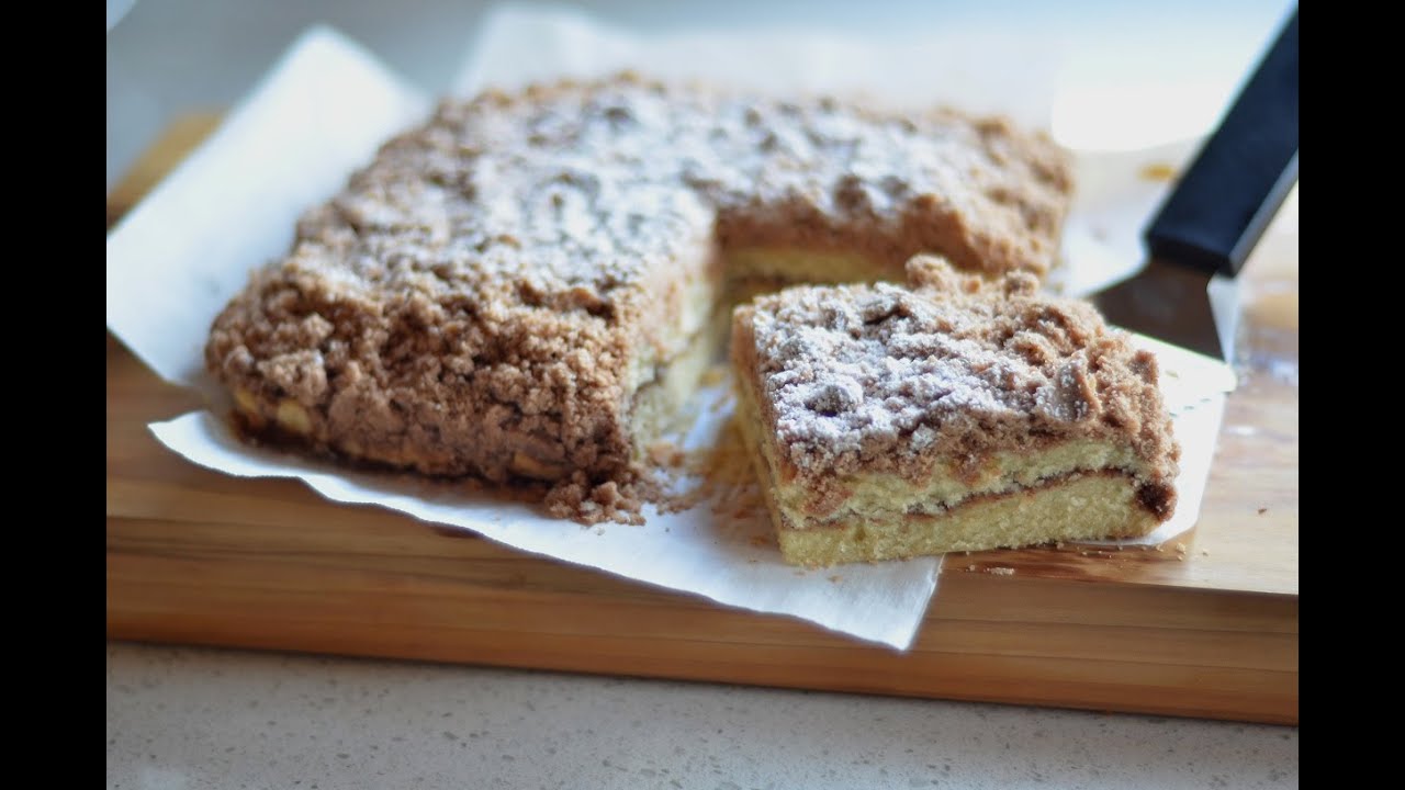 Easy Cinnamon Crumb Coffee cake recipe | How to make a simple crumb cake