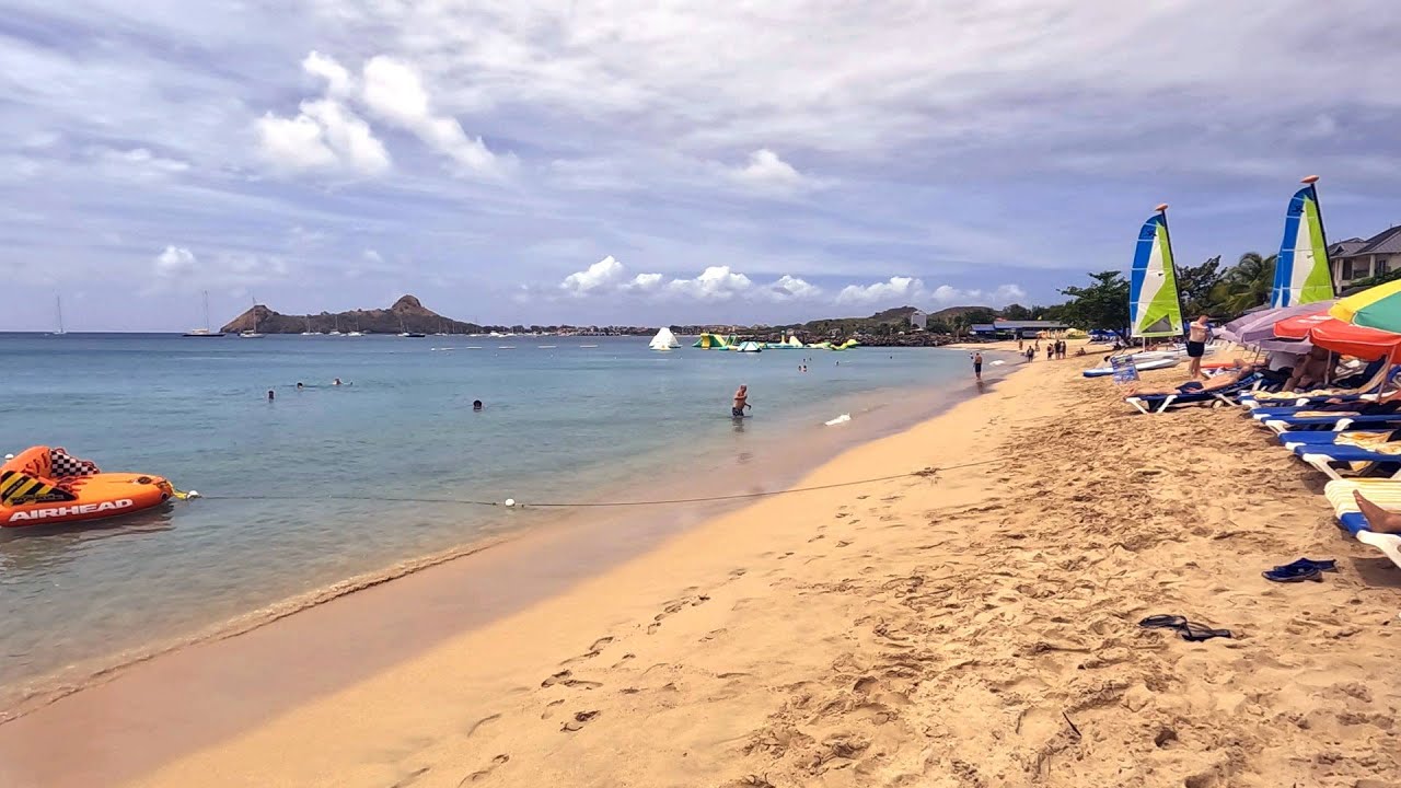 2025/04/04-2 Saint Lucia: Ride to Reduit Beach - Reduit Beach - Ride Back - Pointe S&eacute;raphine Port