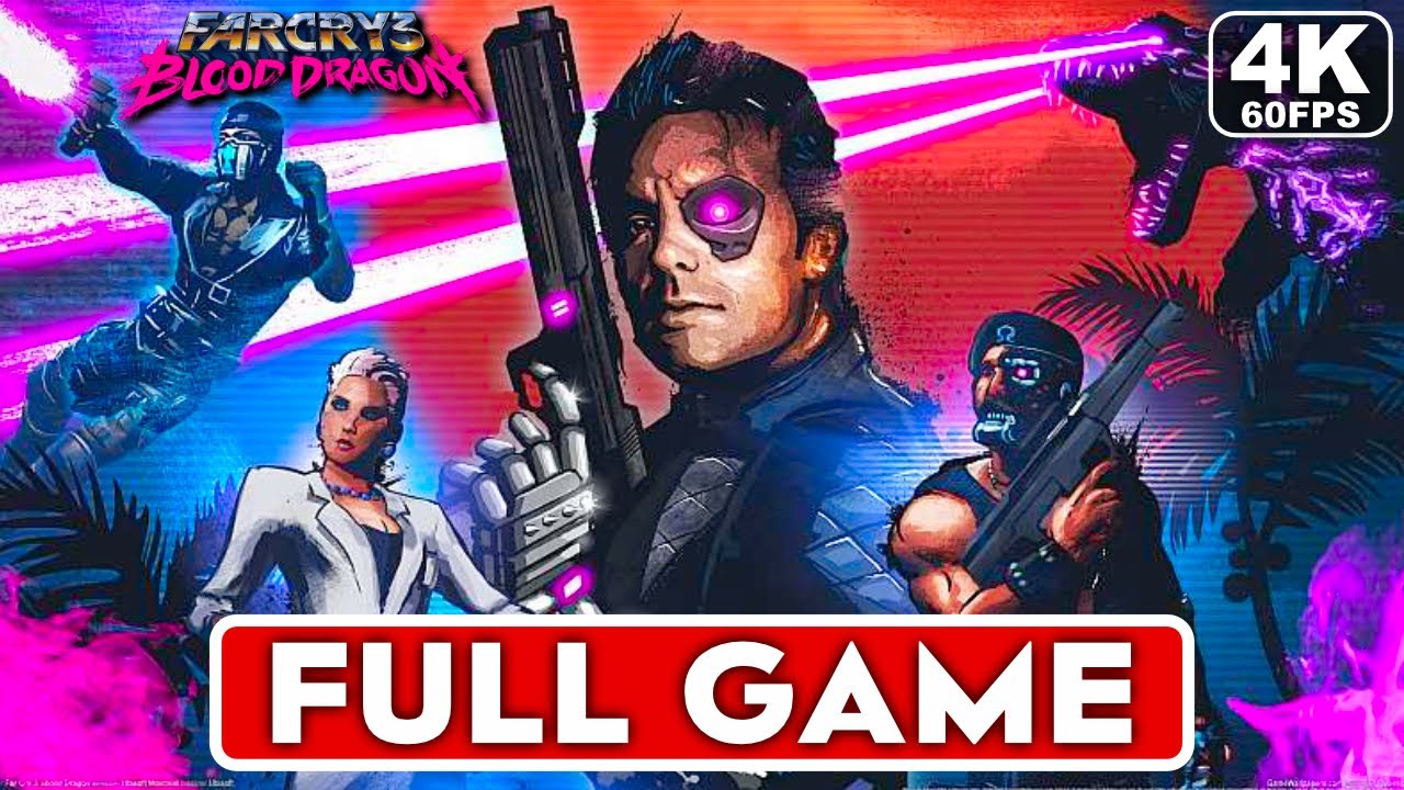 FAR CRY 3 BLOOD DRAGON Gameplay Walkthrough FULL GAME [4K 60FPS PS5 PRO] - No Commentary