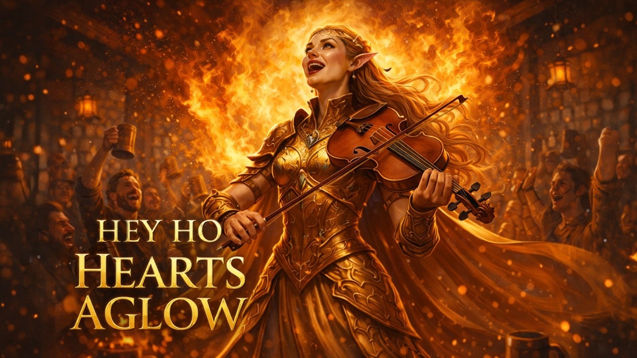 HEY HO - HEARTS AGLOW | Epic Tavern Concert Anthem