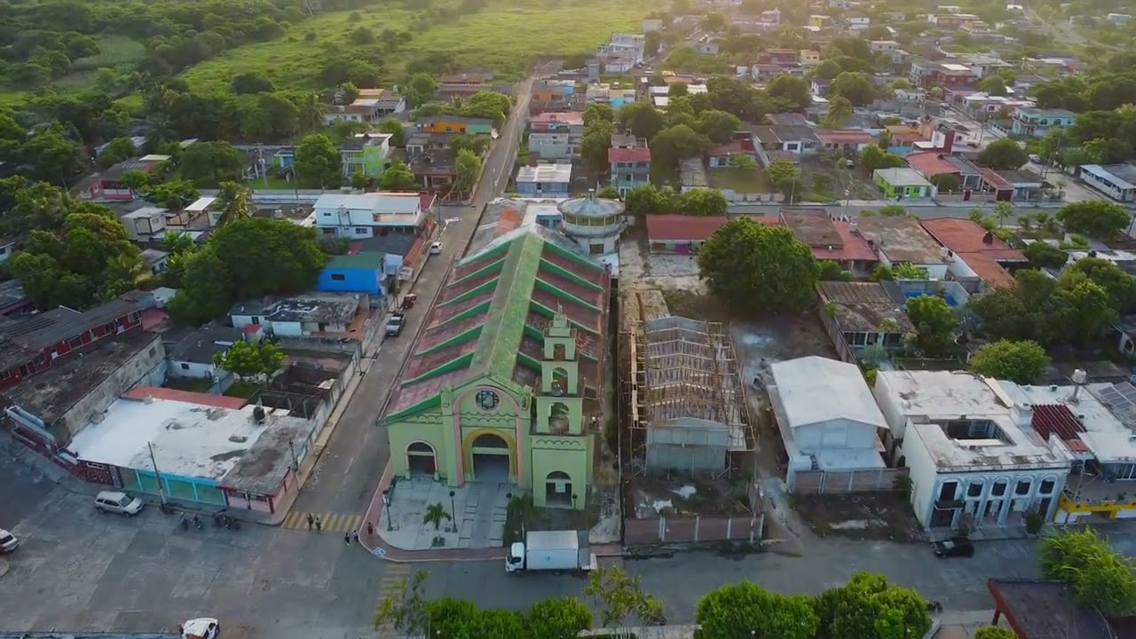 Vista Aerea de Lerdo de Tejada Veracruz.