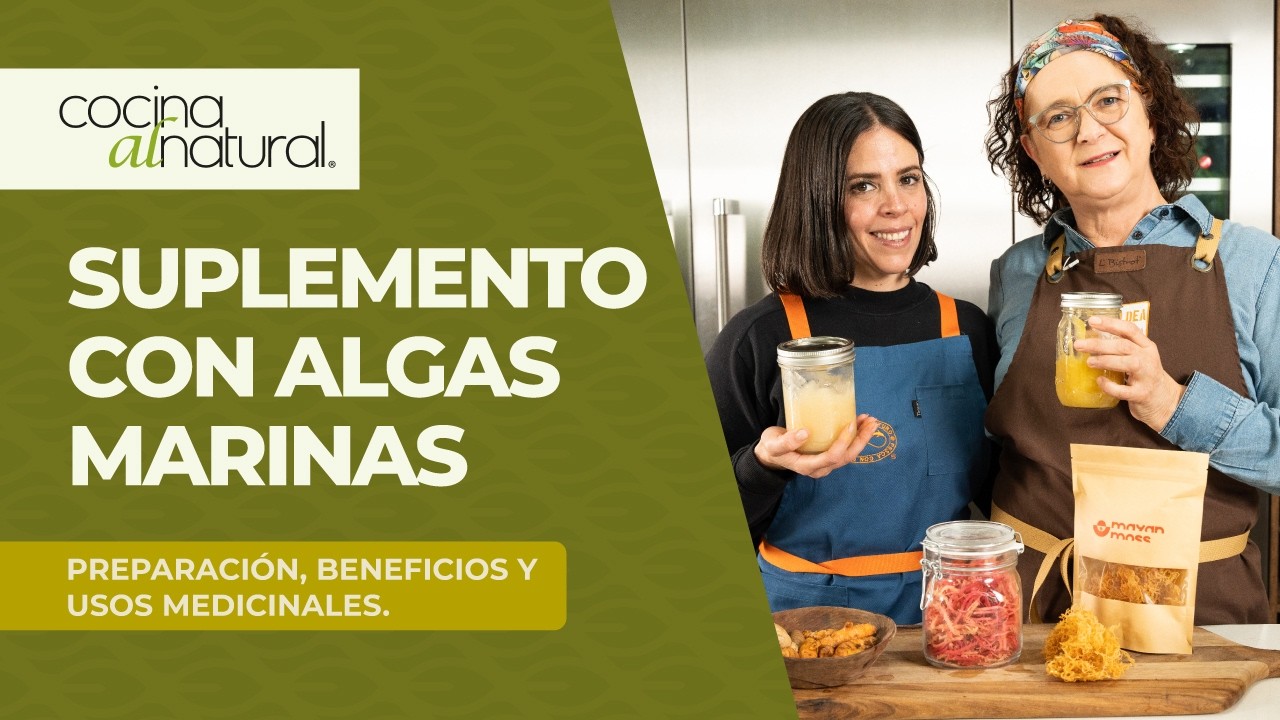 Vegano y del mar, crea tu propio colágeno natural para mejorar la salud de tu piel