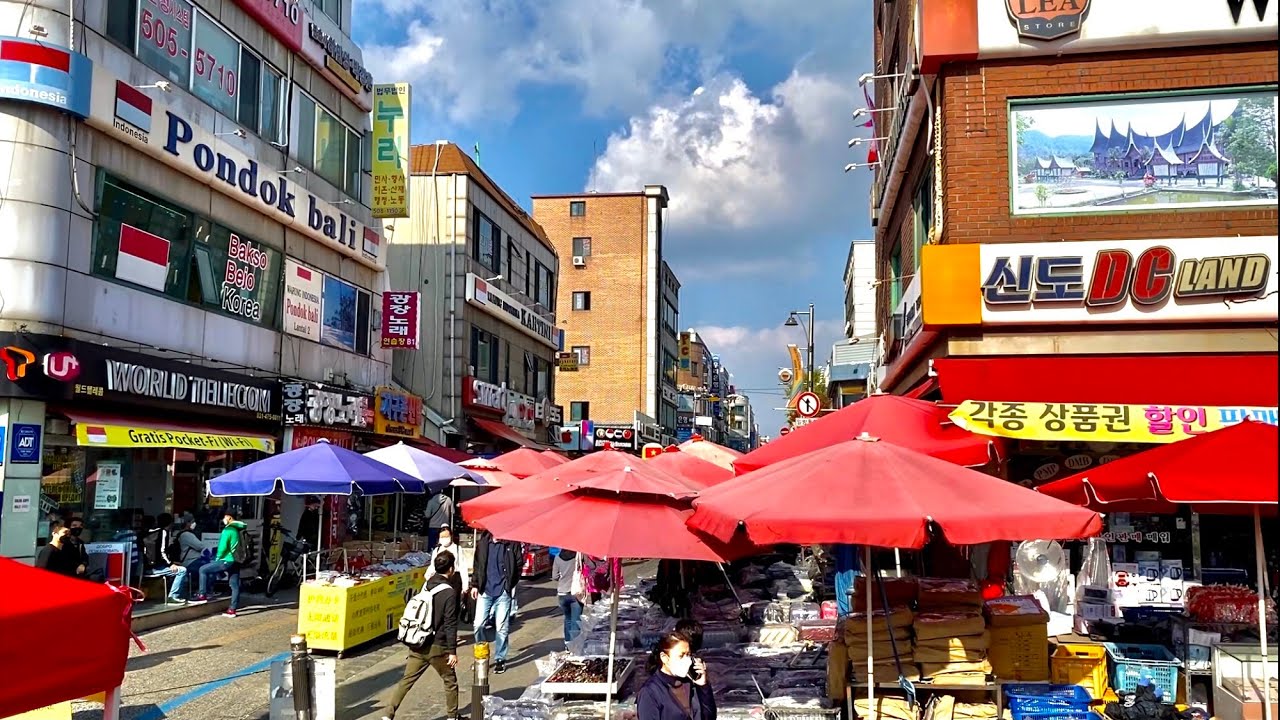 [ 안산 ] Walk around Ansan station, Korea 🇰🇷