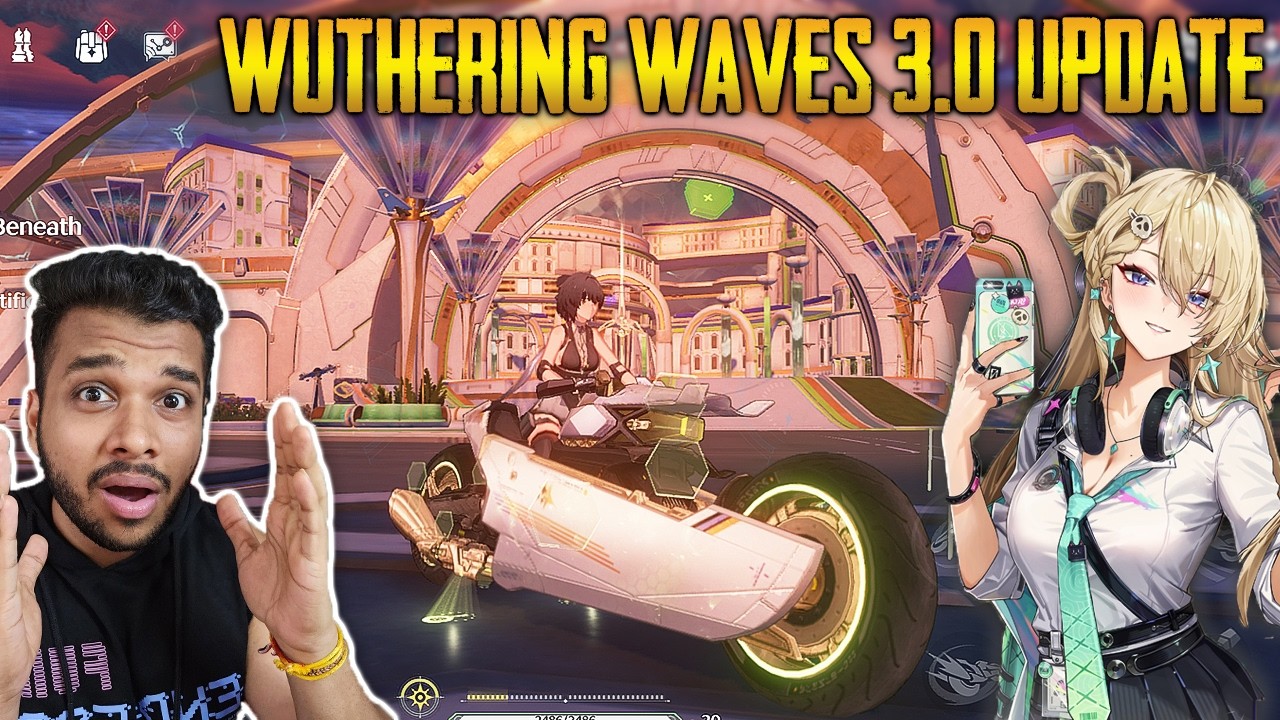 WUTHERING WAVES 50GB UPDATE ON MOBILE 💀😭| OPTIMISATION LEFT THE CHAT🥲 NEW MAP + NEW BIKE IN WUWA