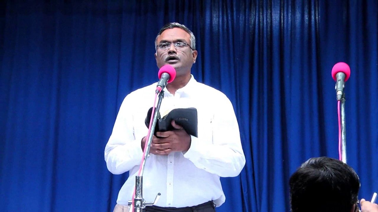 BRO : JAYARAJ TABLE MSG  AT HEBRON ON 1-JAN-2018 (WATCH NIGHT SERVICE)