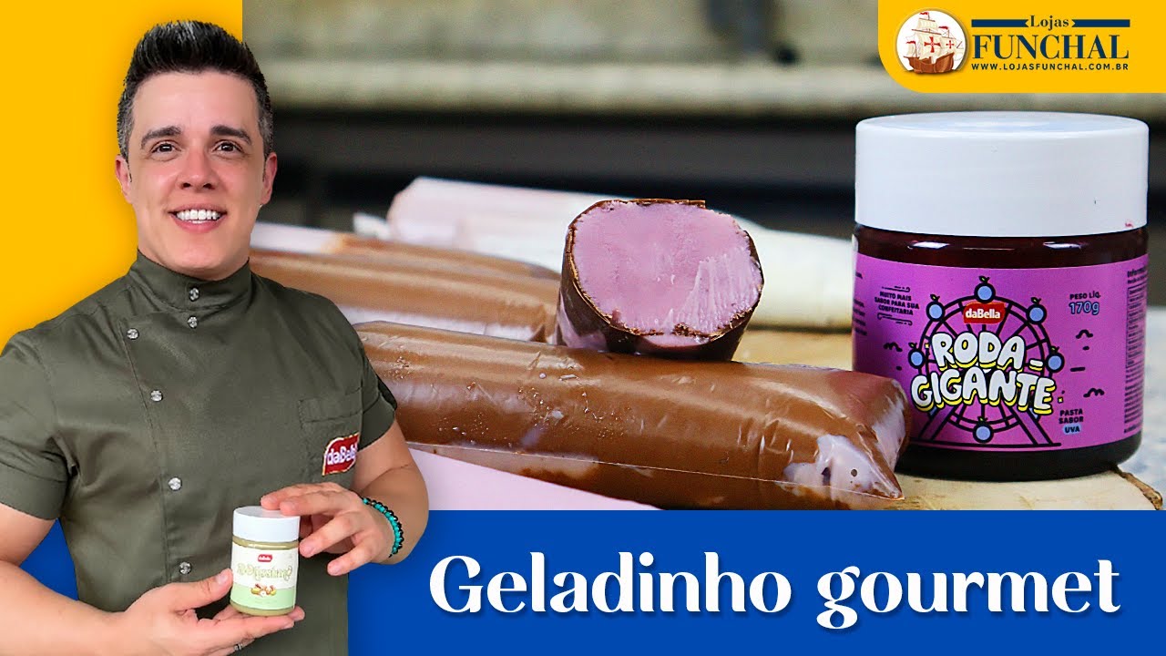 Geladinho gourmet | Chef Will Mendes e Dabella