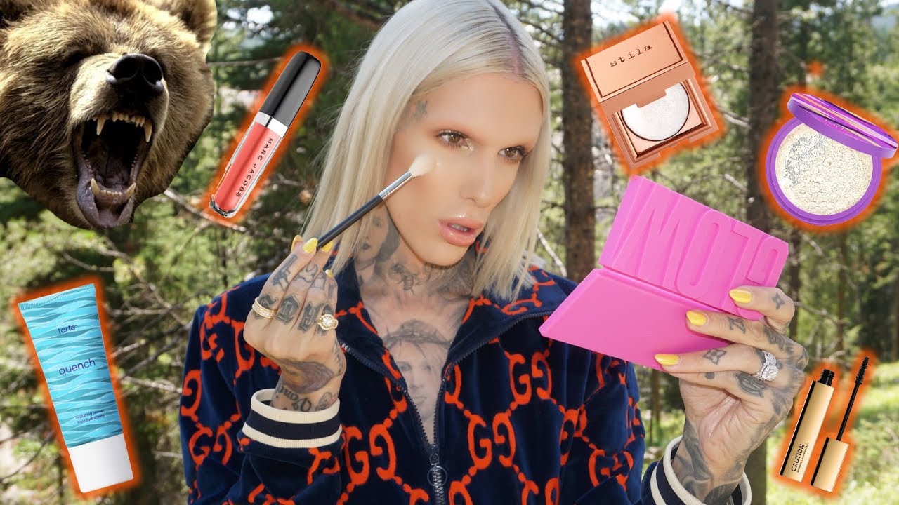 FULL FACE FIRST IMPRESSIONS IN THE WOODS 🌲 *Dangerous!*