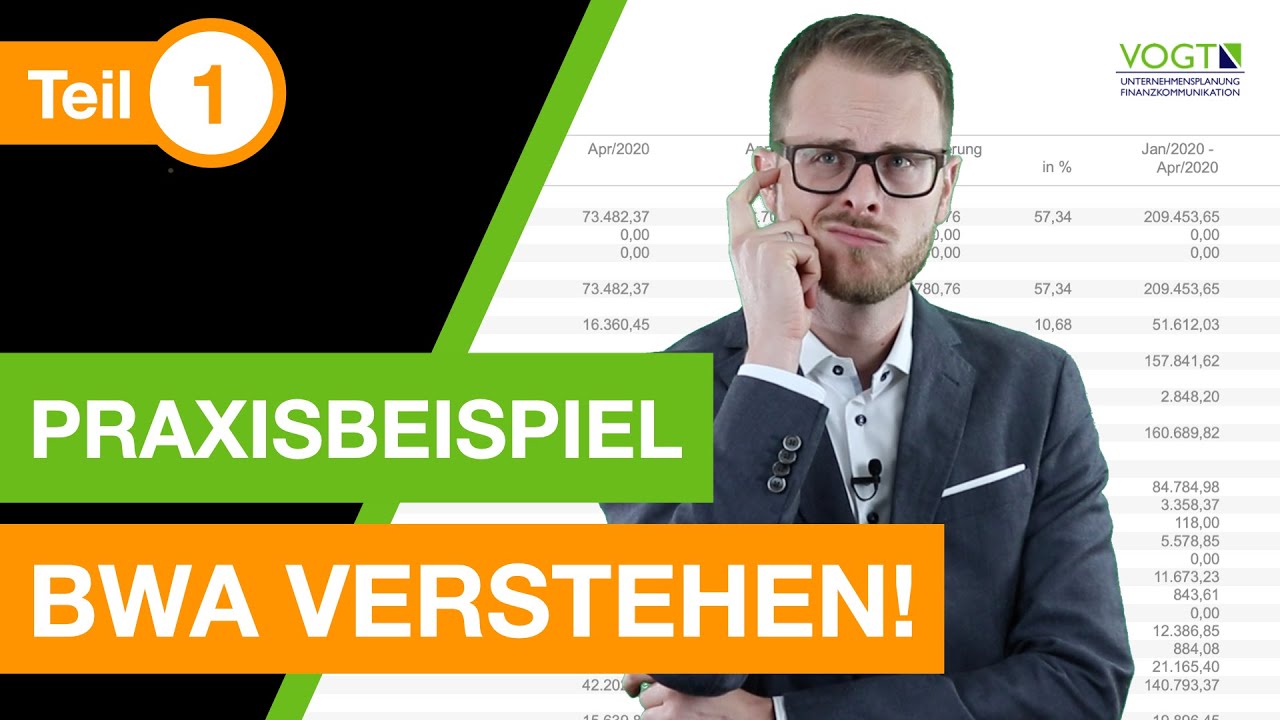 BWA – einfach erklärt | Teil 1 | DATEV Kurzfristige Erfolgsrechnung lesen und verstehen