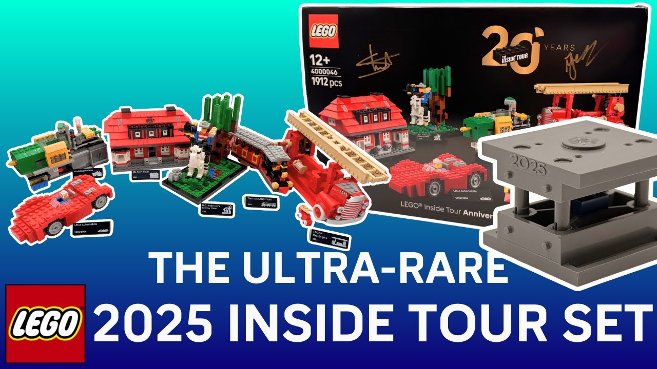 I Obtained the ULTRA-RARE 2025 LEGO Inside Tour Set: Full Review and Showcase!