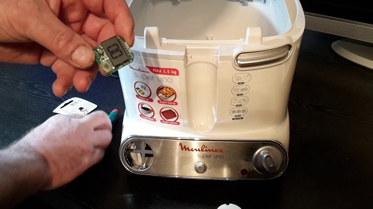Moulinex Super Uno piept - Timer Batterie wechseln