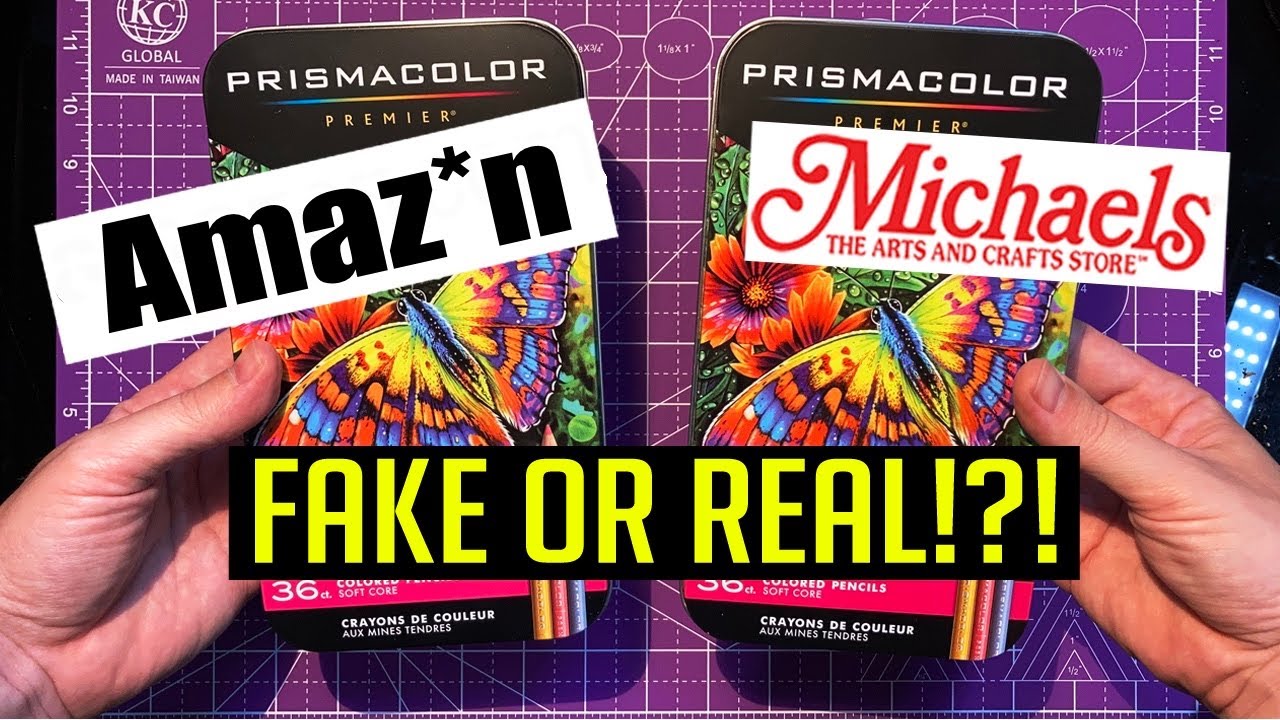 Поддельные карандаши Prismacolor? Как распознать подделки в 2020 году!