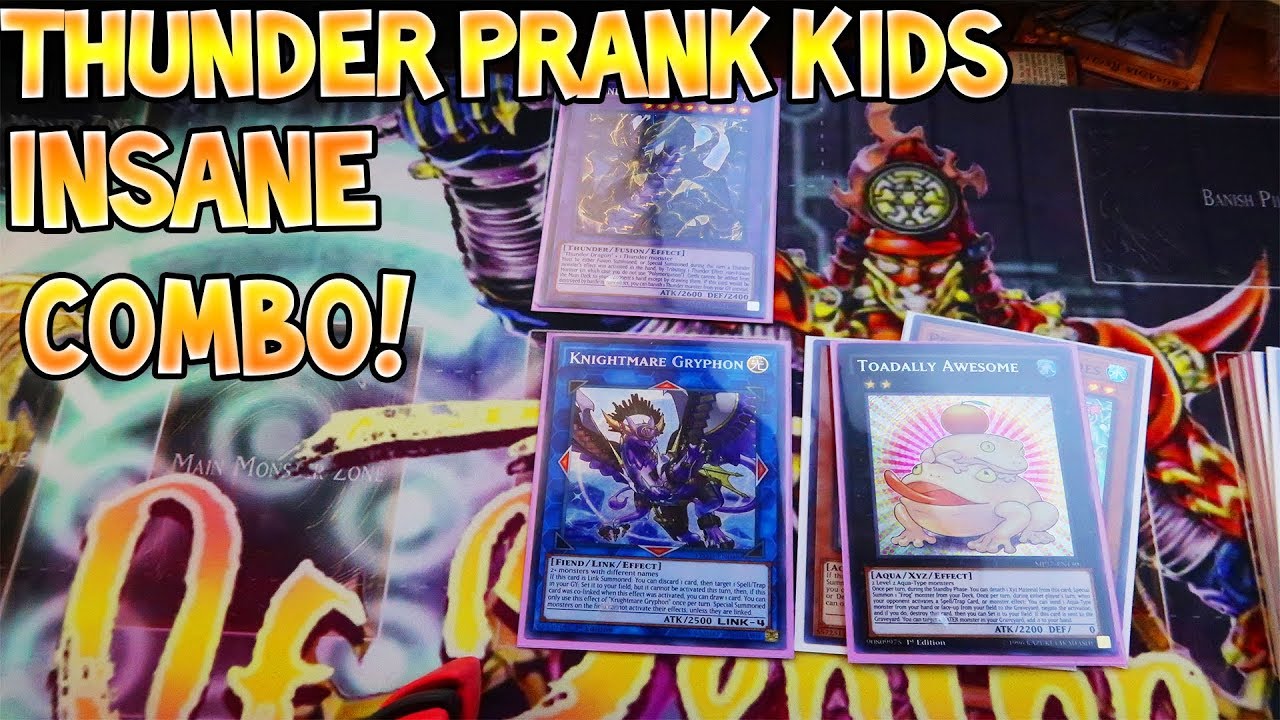 (Yu-Gi-Oh) *Insane* Prank Kids Thunder Dragon Combo Tutorial!?!
