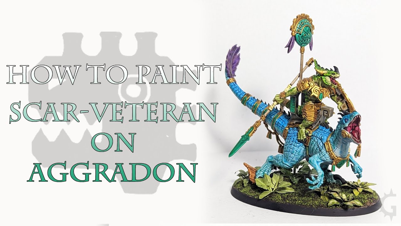 Painting the Scar-Veteran on Aggradon
