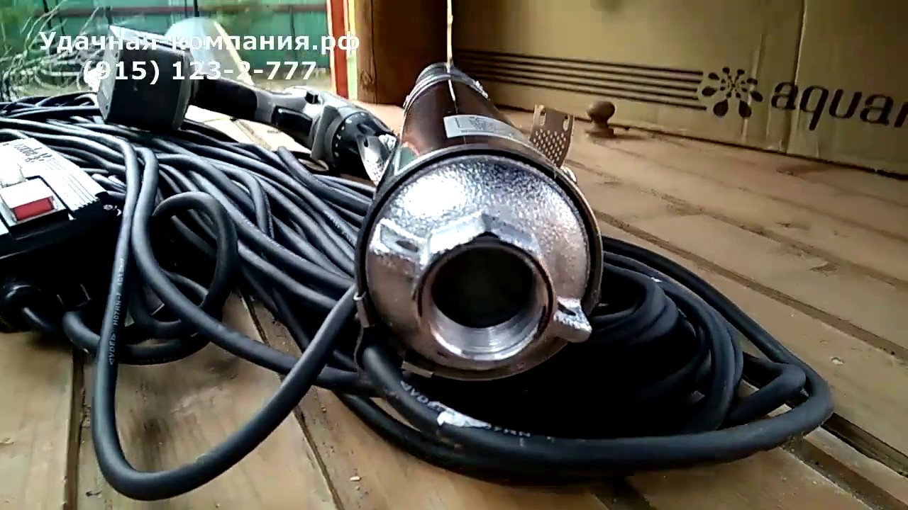 Надежный насос для скважины и колодца Aquario 60-90