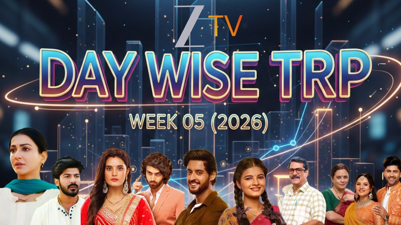 Zee TV All Shows Day wise Trp Week 05 (2026) Lakshmi Niwas, Saru, Jaane Anjaane Hum Mile