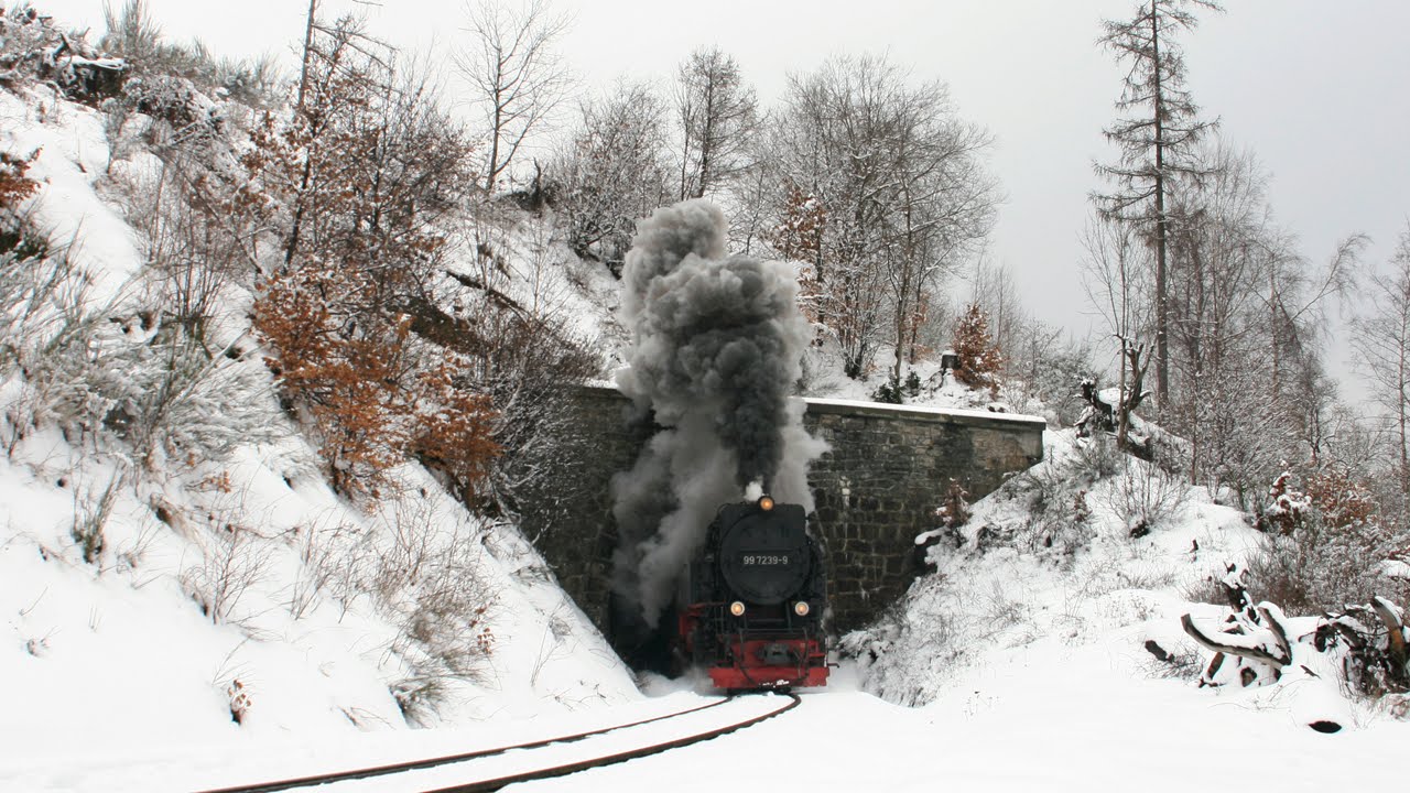 Winterflair bei der Harzer Schmalspurbahn Hasserode - Drei Annen Hohne