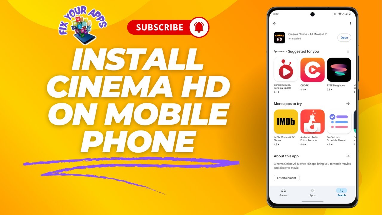 How to Install Cinema HD on Mobile Phone - Quick Tutorial (2025)