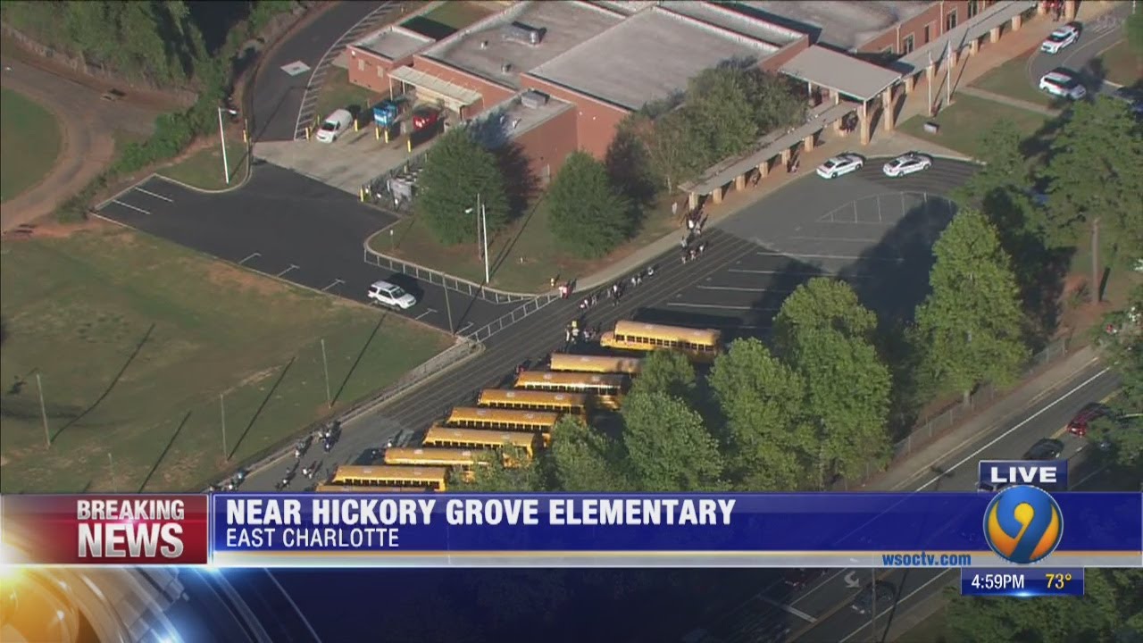 Hickory Grove Elementary School on lock down