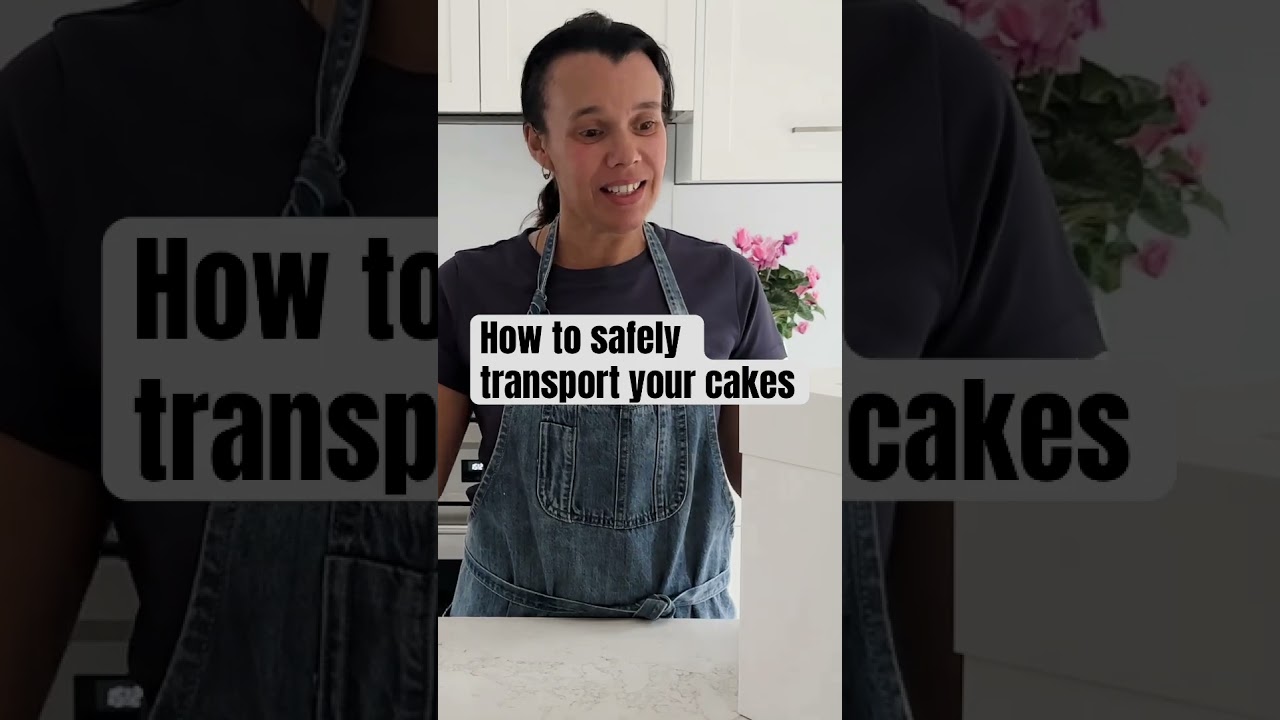 Safe cake transportation tips #cakedesign #transportation #cakedecorating