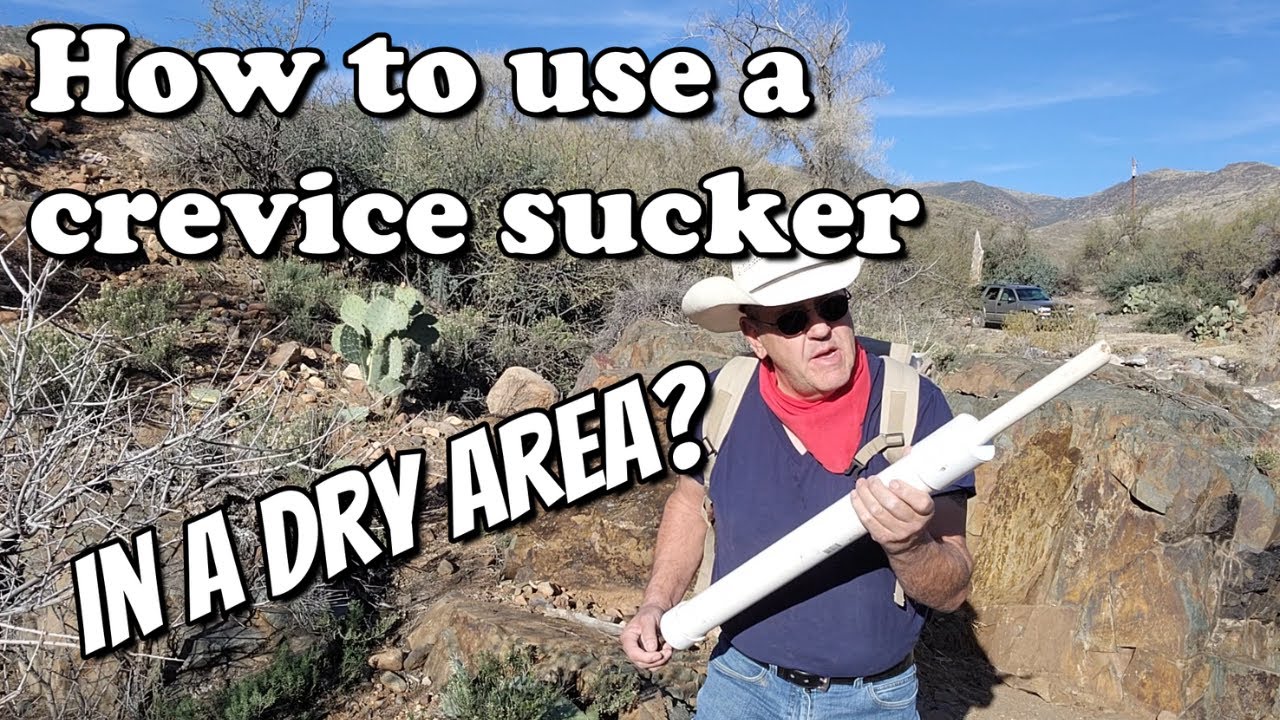 Mining Report - Getting gold using a crevice sucker!