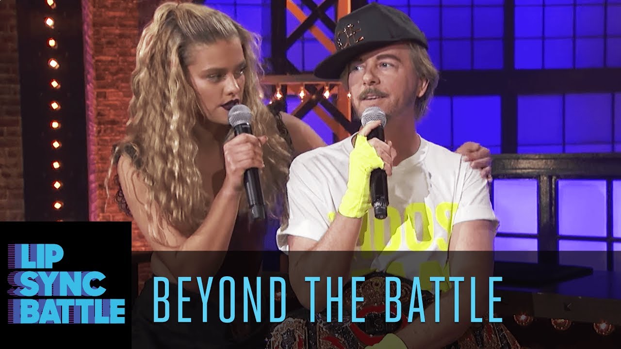 David Spade vs. Nina Agdal Go Beyond the Battle | Lip Sync Battle