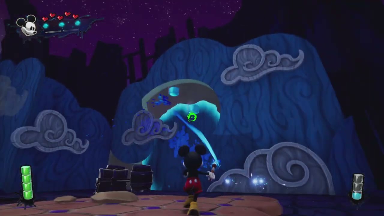 Disney Epic Mickey: Rebrushed How to Paint all of Mean Street