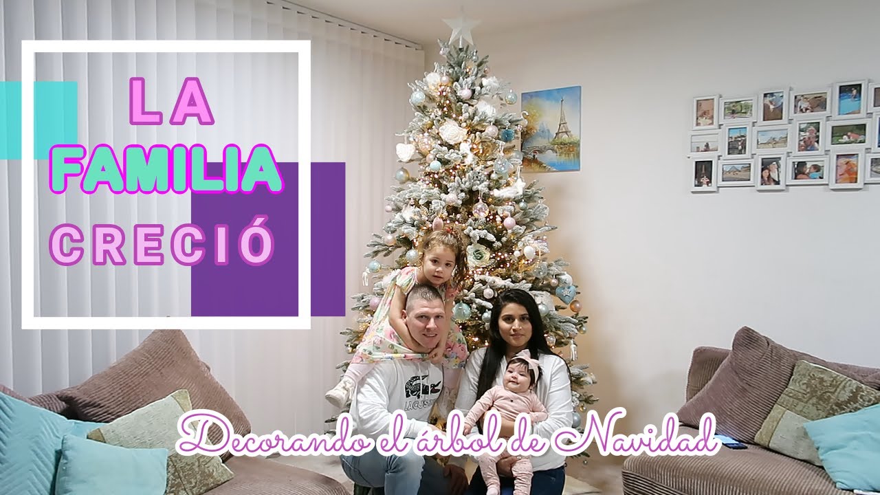 DECORANDO EL ÁRBOL + LA FAMILIA CRECIÓ + REGRESAMOS A YOUTUBE