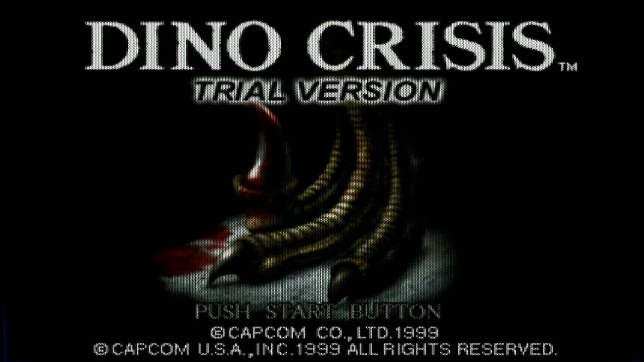 DINO CRISIS™ (1999) Trial Version PS1 DEMO | U.S OPM 28