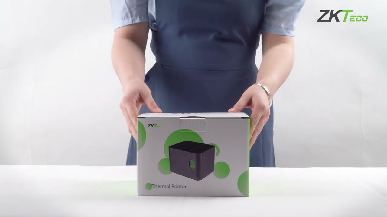 ZKP8012 Thermal Receipt Printer Unboxing Video