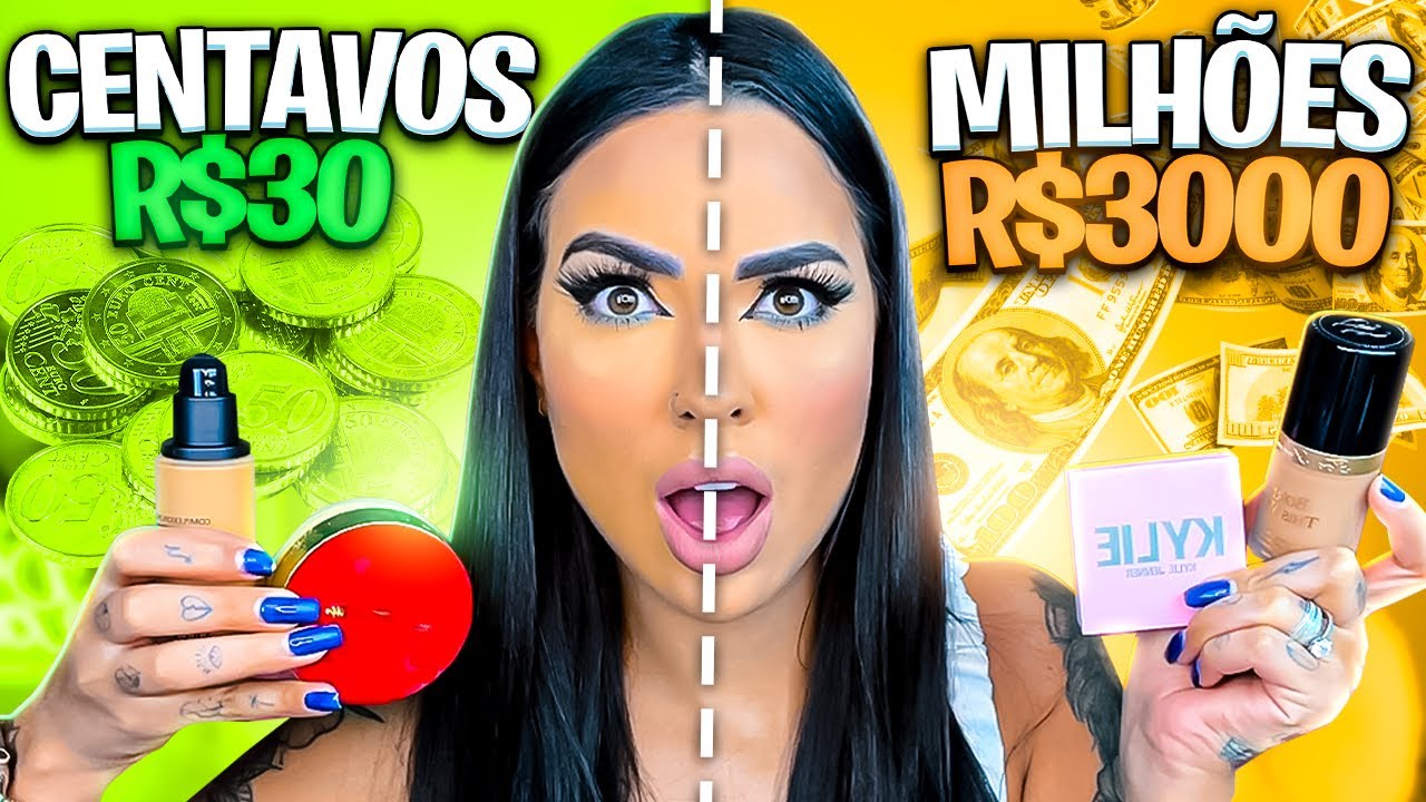 MAKE DE MILHÕES X MAKE DE CENTAVOS!!