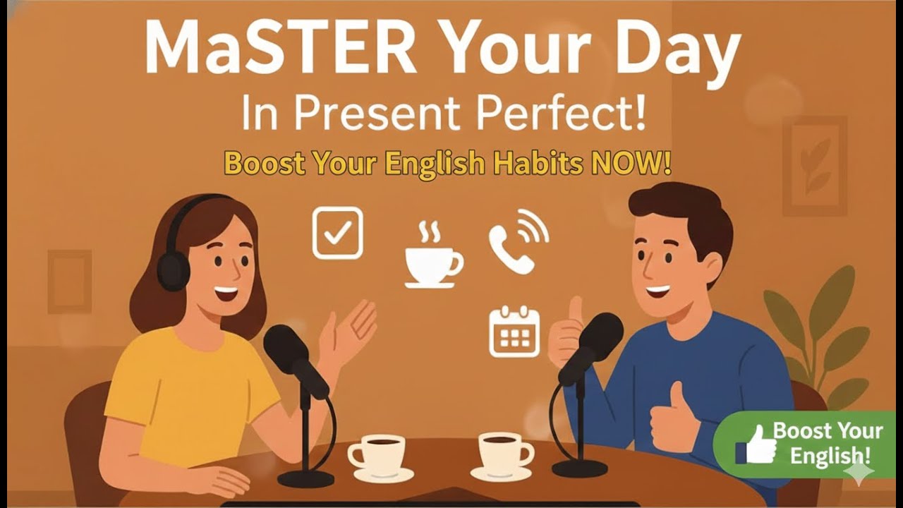 Talk About Your Day in English | Learn Present Perfect | Easy Conversation