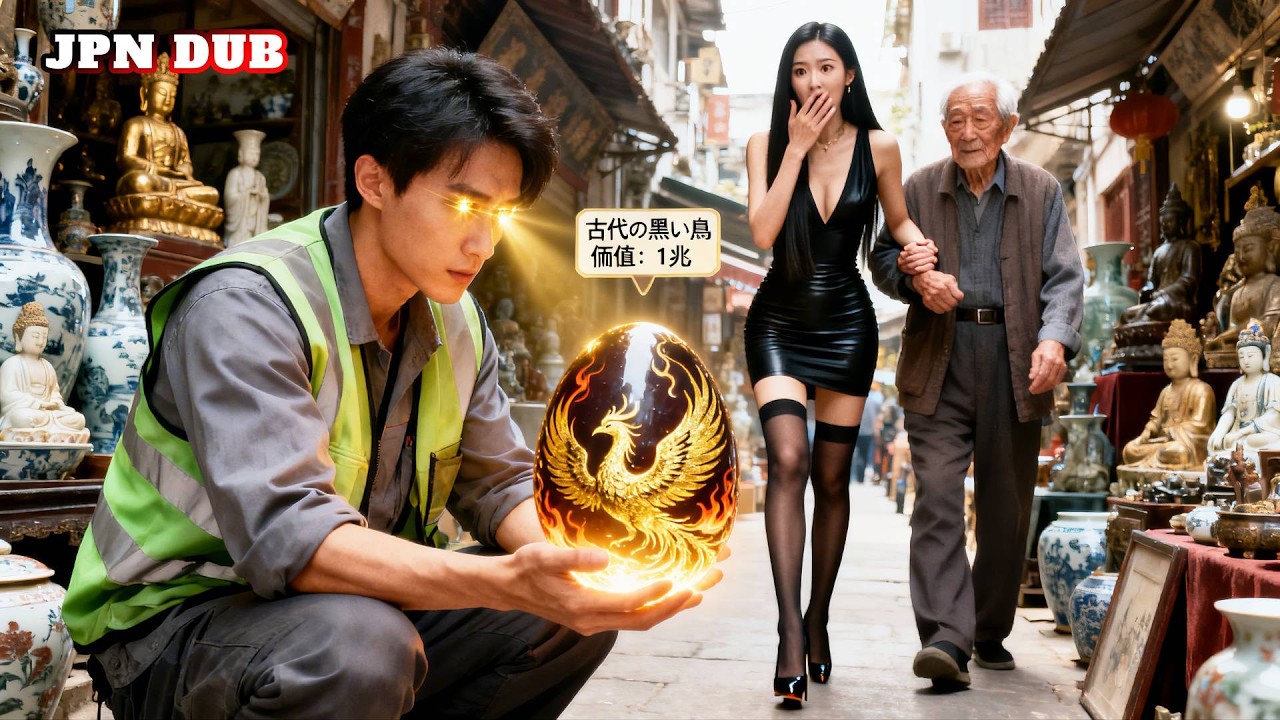 美人CEOがホームレスを雑用係として雇う――だが彼は生まれつき“神の眼”を持つ最強の鑑定師だった！