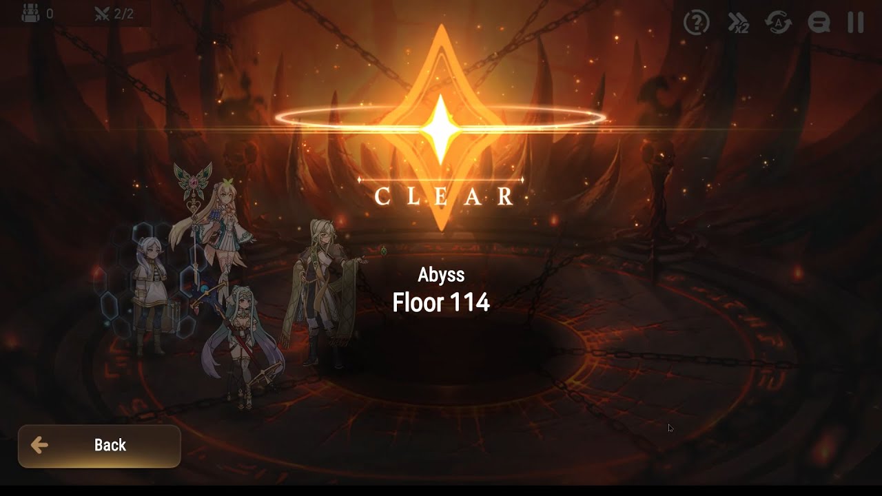 Abyss Floor 114 Full Auto | Epic Seven