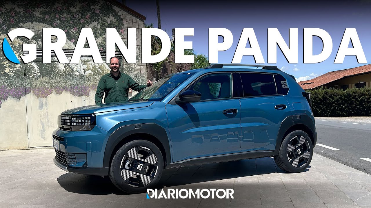 ¡Vaya (Grande) Panda! Prueba del Fiat Grande Panda Hybrid | Diariomotor