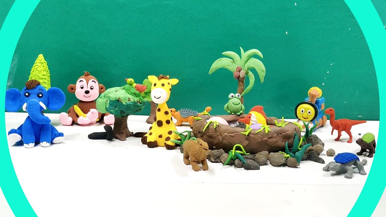 Miniature Zoo animal | DIY Clay Zoo | DIY Clay Animals