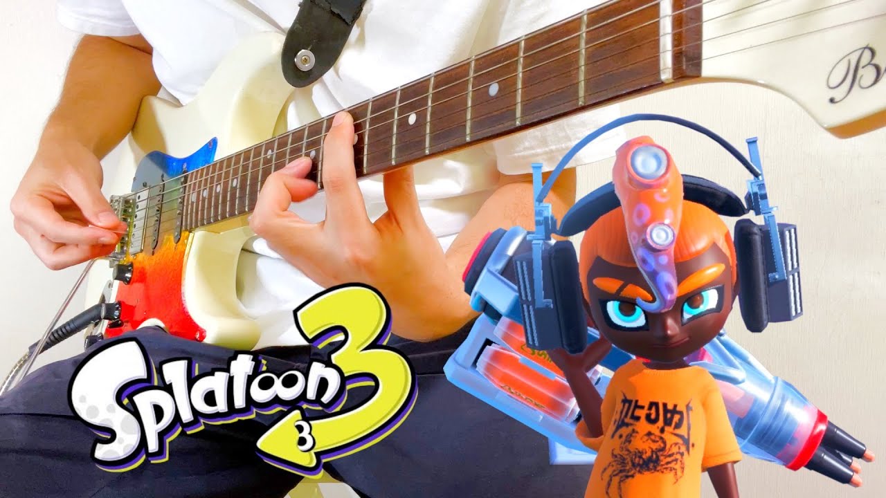 【スプラトゥーン3】新曲「Aquasonic」ギターで弾いてみた | Splatoon 3 guitar - [Aquasonic / H2Whoa]
