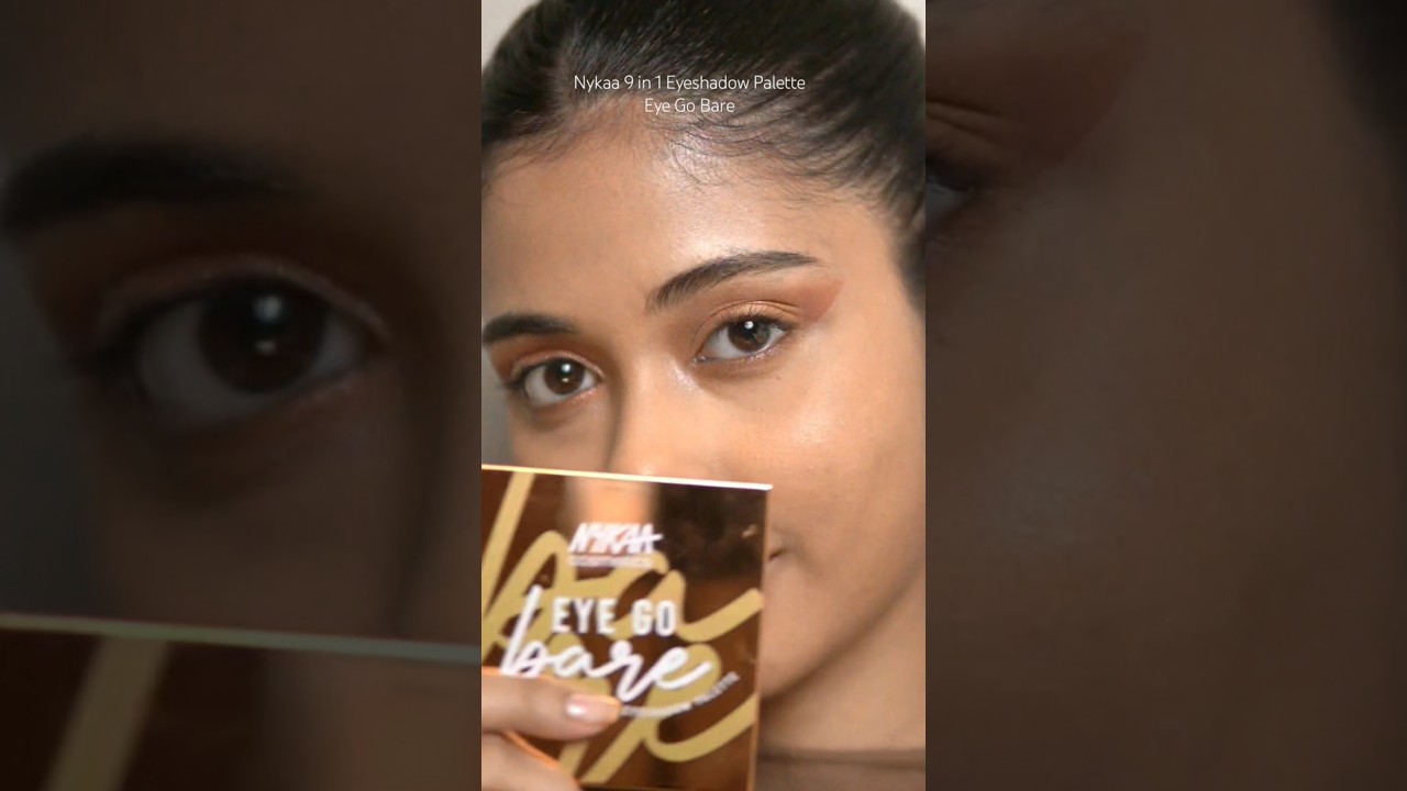 Nykaa 9 in 1 Eyeshadow Palette Review Swatch Honest Review #shorts #makeup #nykaa #eyeshadowtutorial