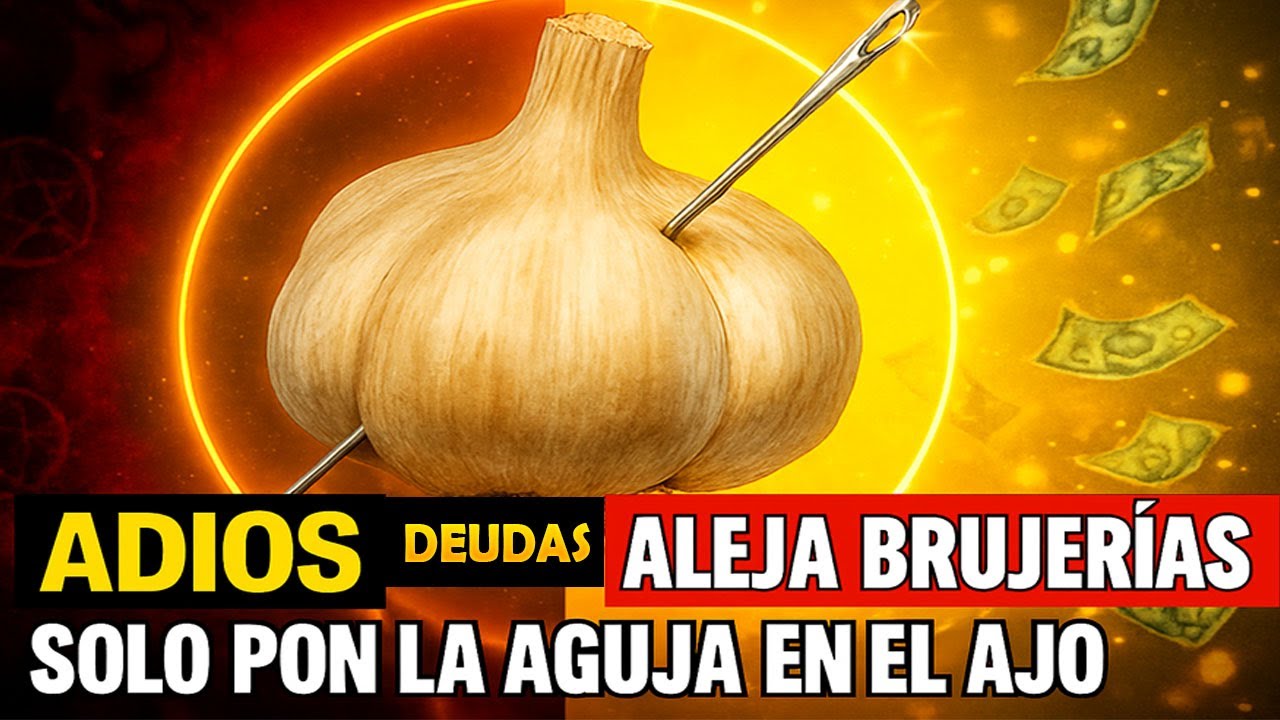 Pon una Aguja al Ajo y Dile Adi&oacute;s a las  Brujer&iacute;as y Atrae Dinero YA