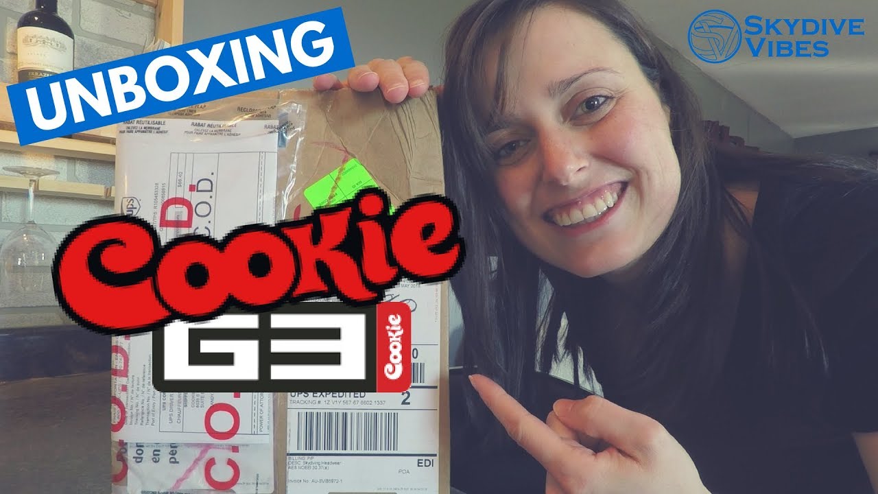 Skydiving Helmet - Unboxing the Cookie G3 Helmet (plus some goodies!)