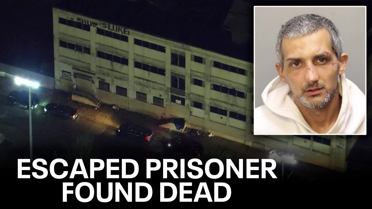 Escaped Philadelphia prisoner found dead in warehouse: police