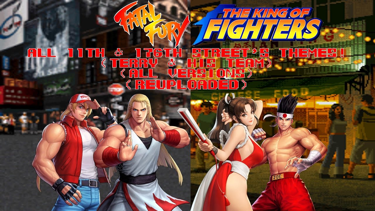 Серия FF и KOF — Все темы с 11-й и 176-й улиц! (Терри и его команда) (все версии) (Перезалито)