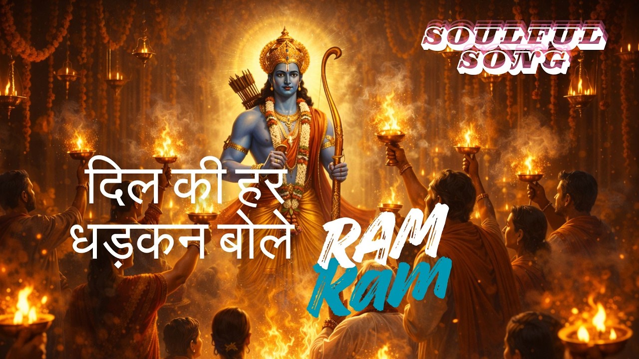 दिल की हर धड़कन बोले… राम… राम… Ram Ram Jai shree ram #ramsong #bhajan