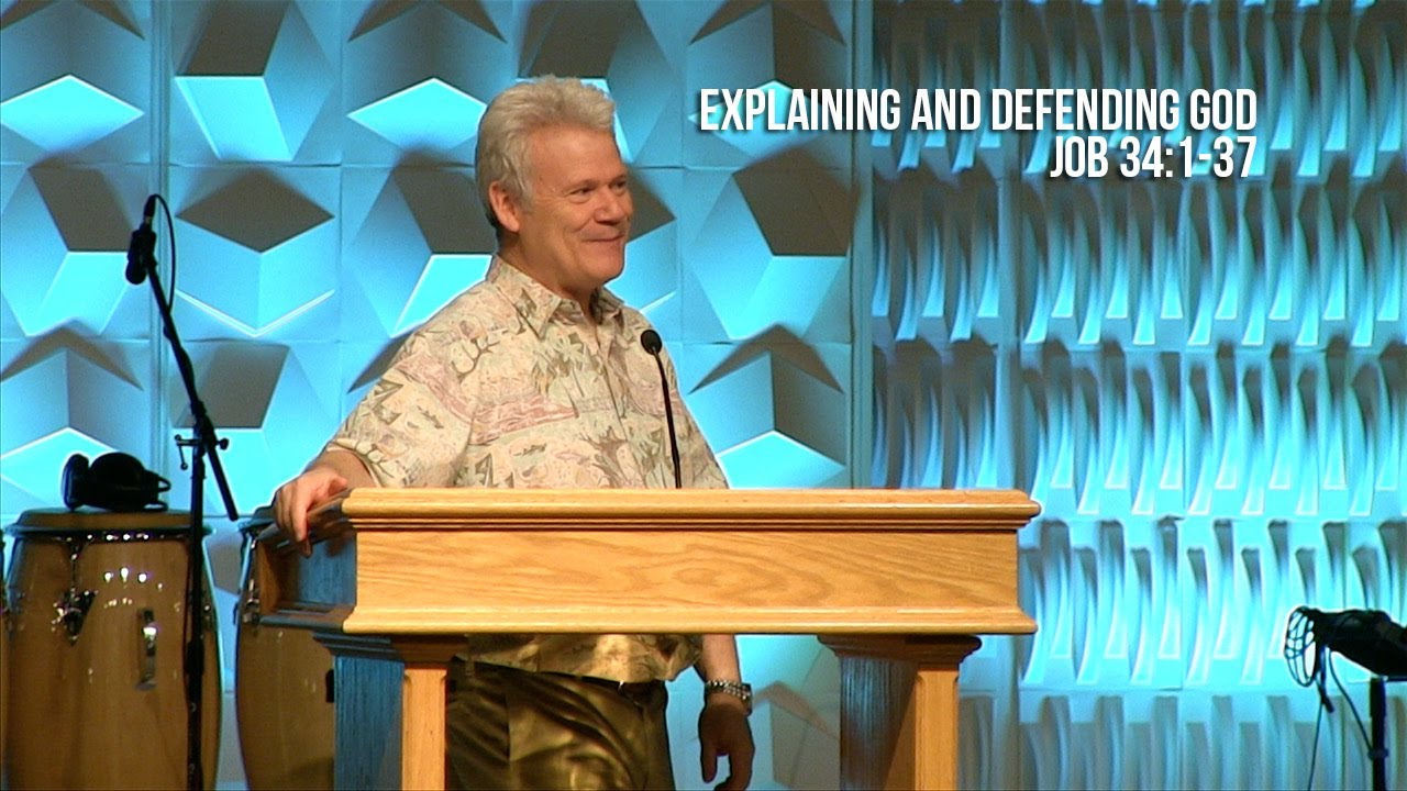 Job 34:1-37, Explaining And Defending God