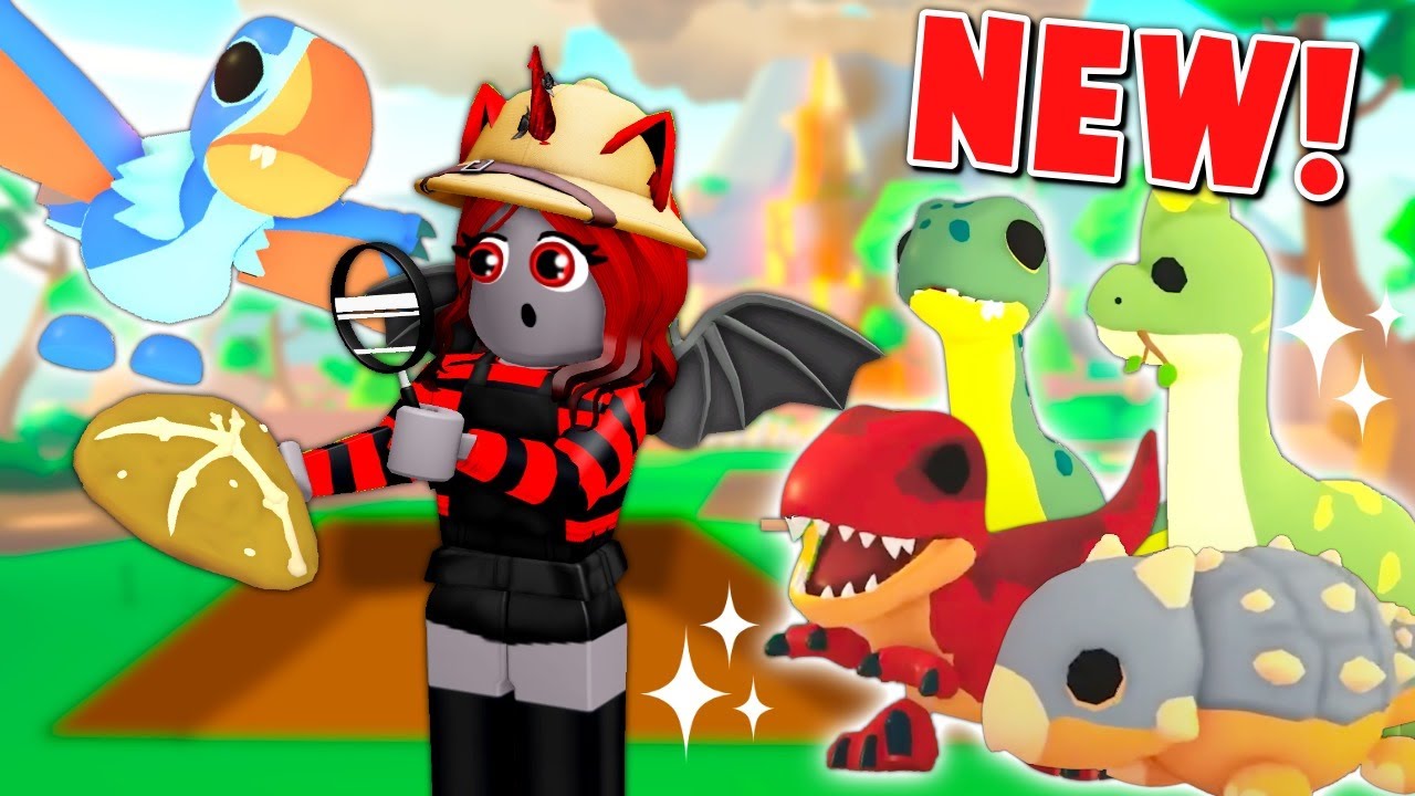 *NEW* 🦕Dinos on Fossil Isle! | Roblox Adopt Me update