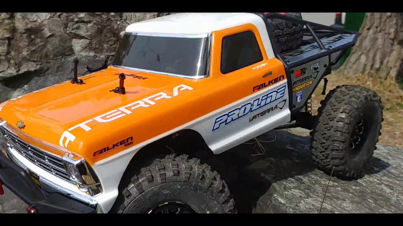 Vaterra Ford F-100 Ascender test run